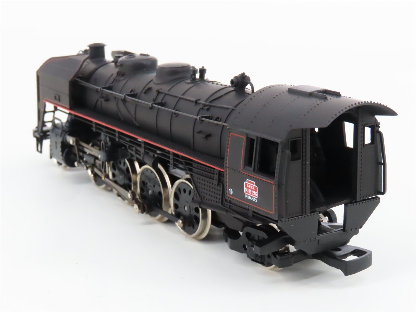 HO Scale Jouef 8273 SNCF French National 141R 2-8-2 Steam Locomotive #1246