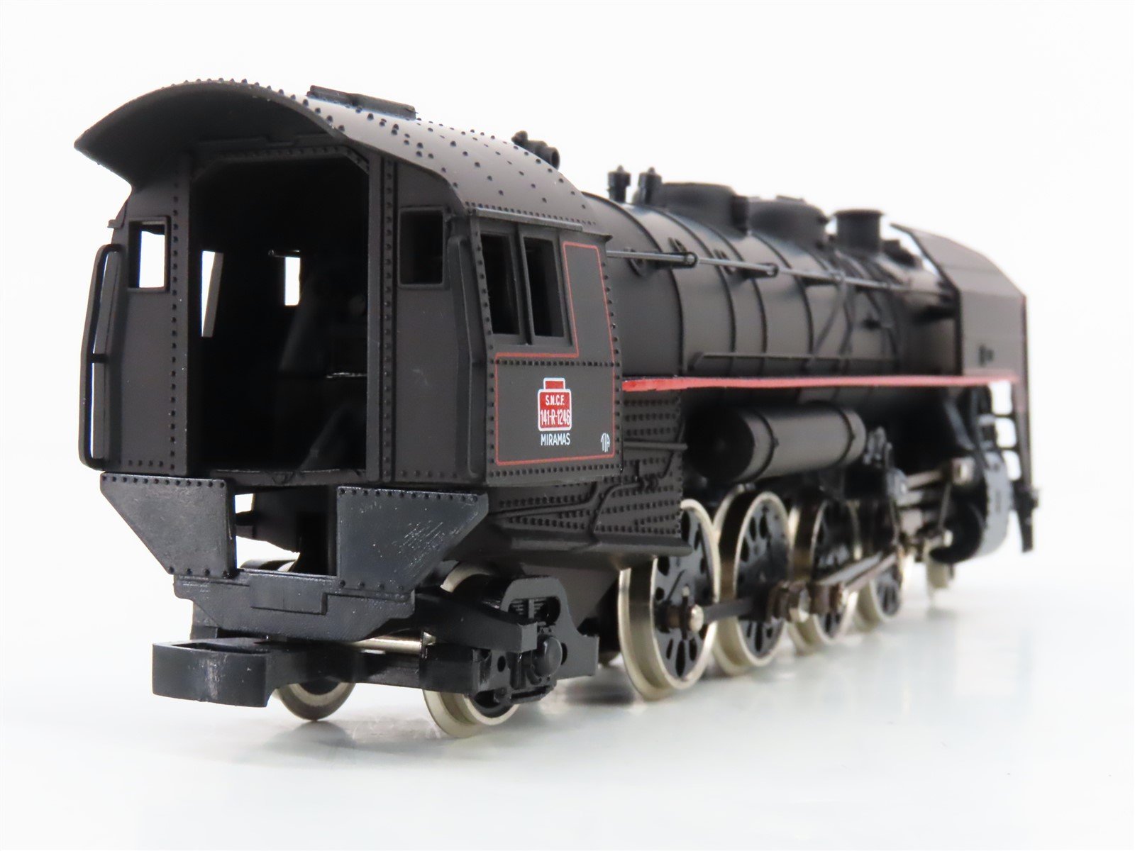 HO Scale Jouef 8273 SNCF French National 141R 2-8-2 Steam Locomotive #1246