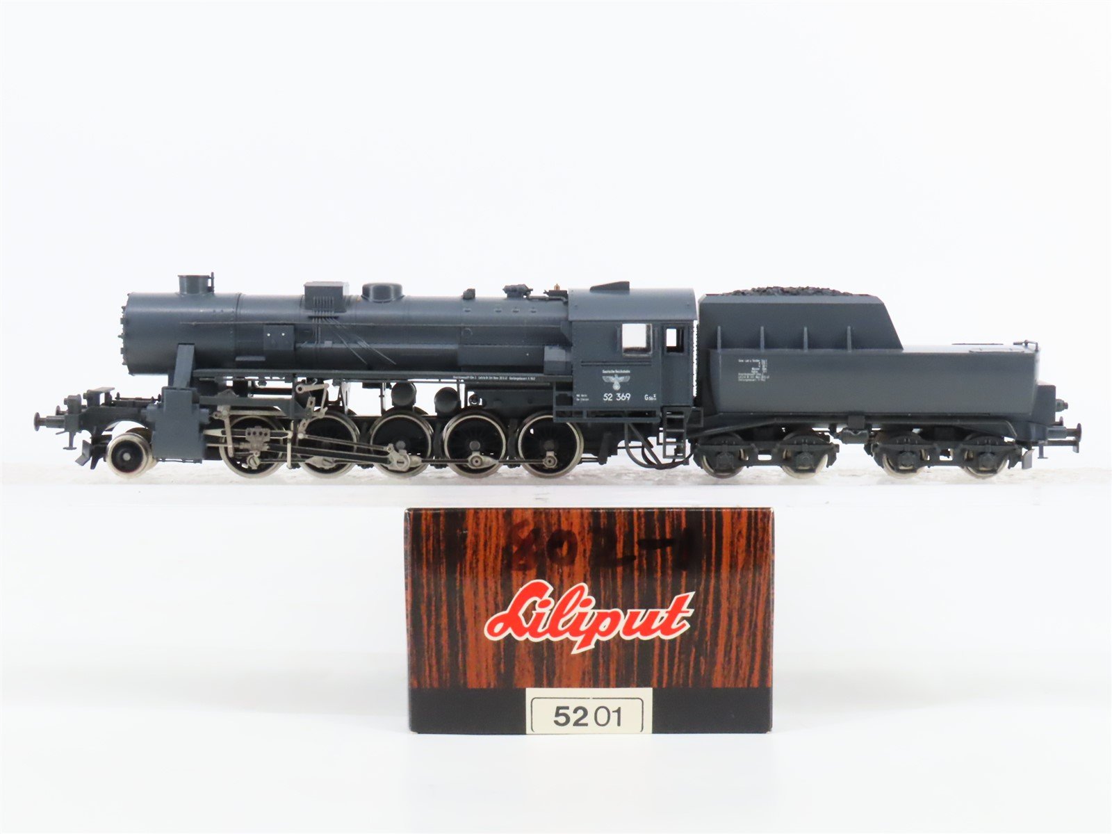 HO Scale Liliput 5201 DR Deutsche Reichsbahn 2-10-0 Steam Locomotive #369