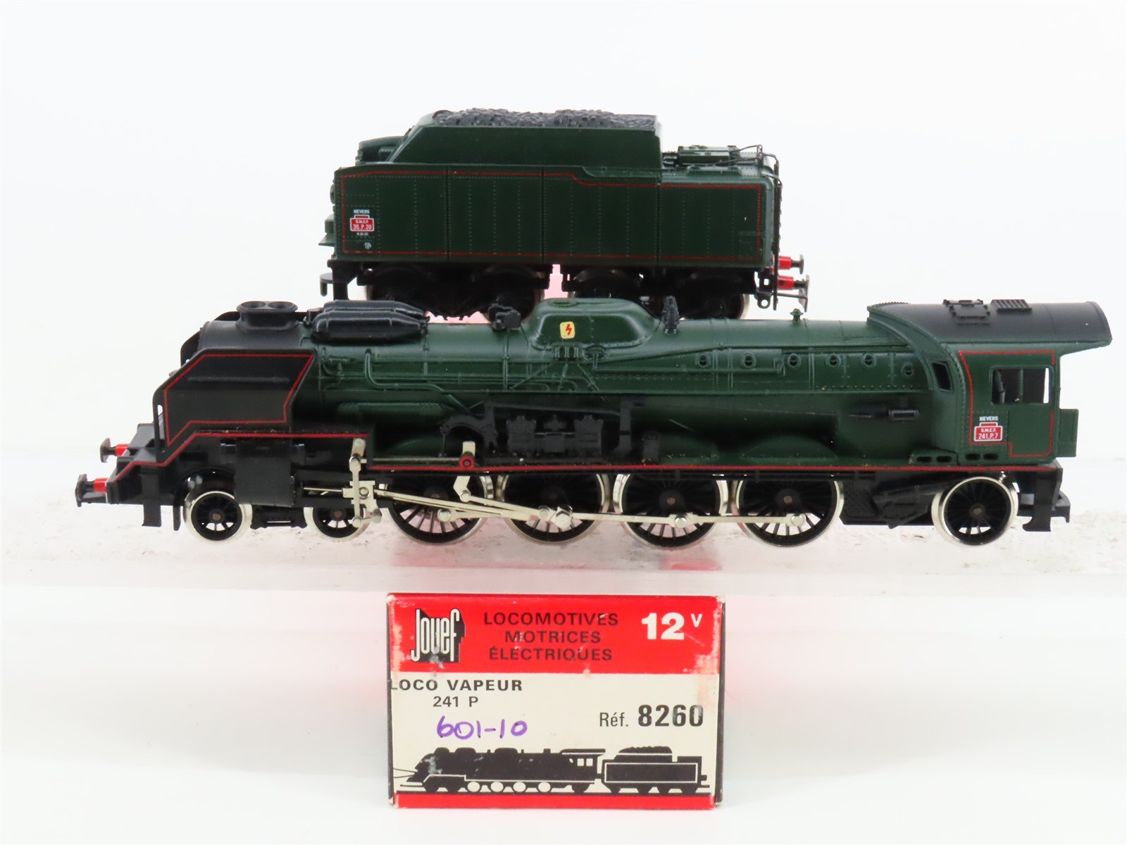 HO Scale Jouef 8260 SNCF French National 241 P7 4-8-2 Steam Locomotive