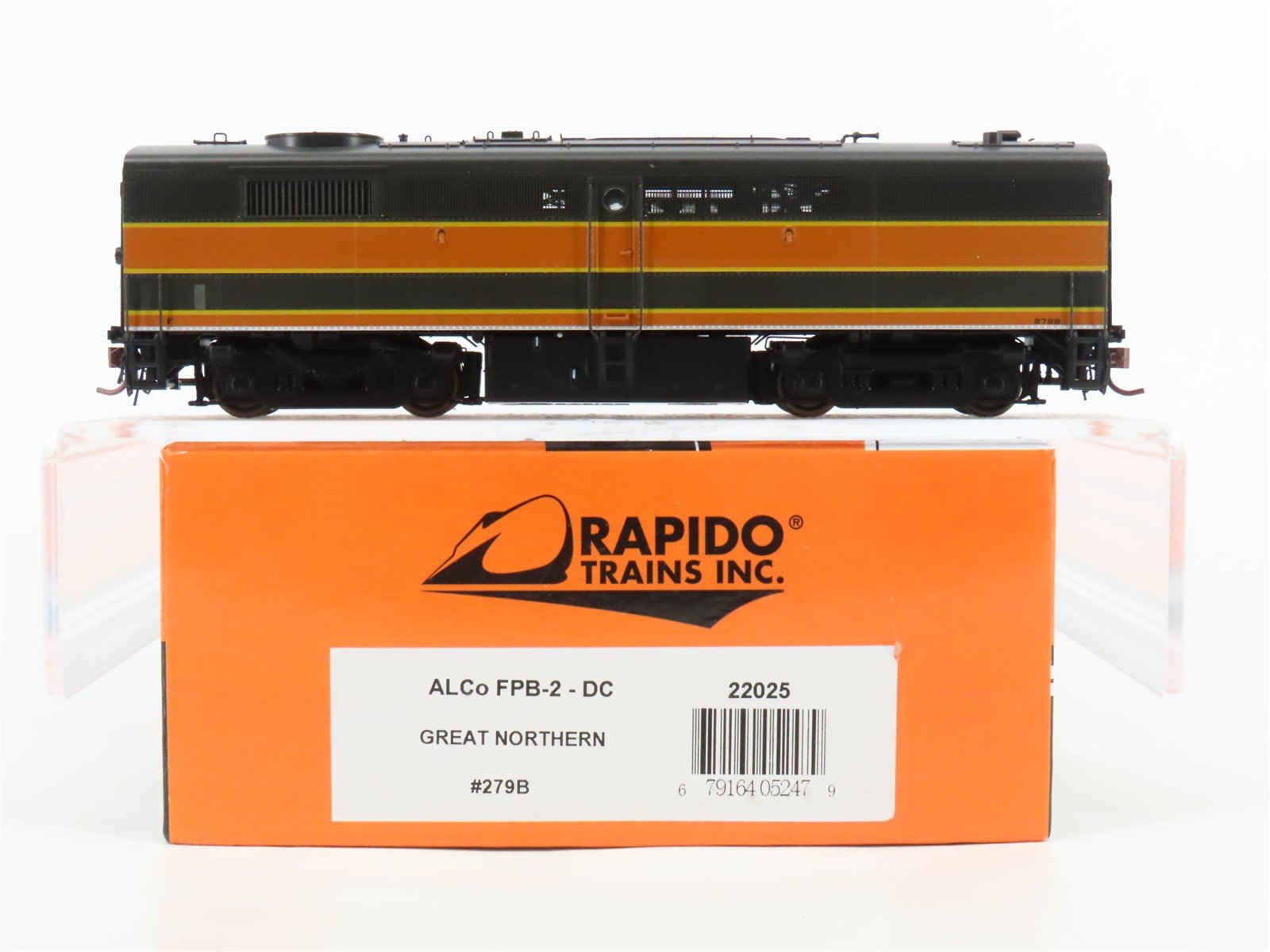 HO Scale Rapido 22025 GN Great Northern FPB-2 Diesel Locomotive #279B