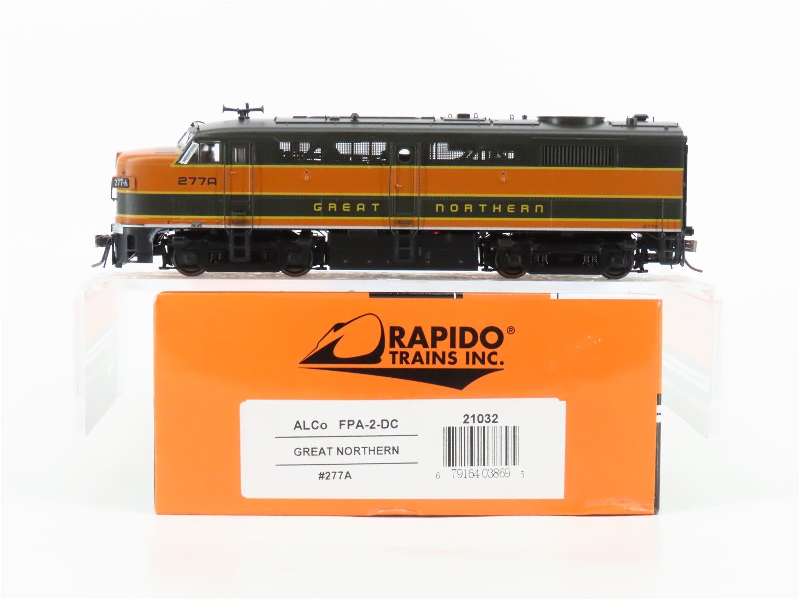 HO Scale Rapido 21032 GN Great Northern FPA-2 Diesel Locomotive #277A