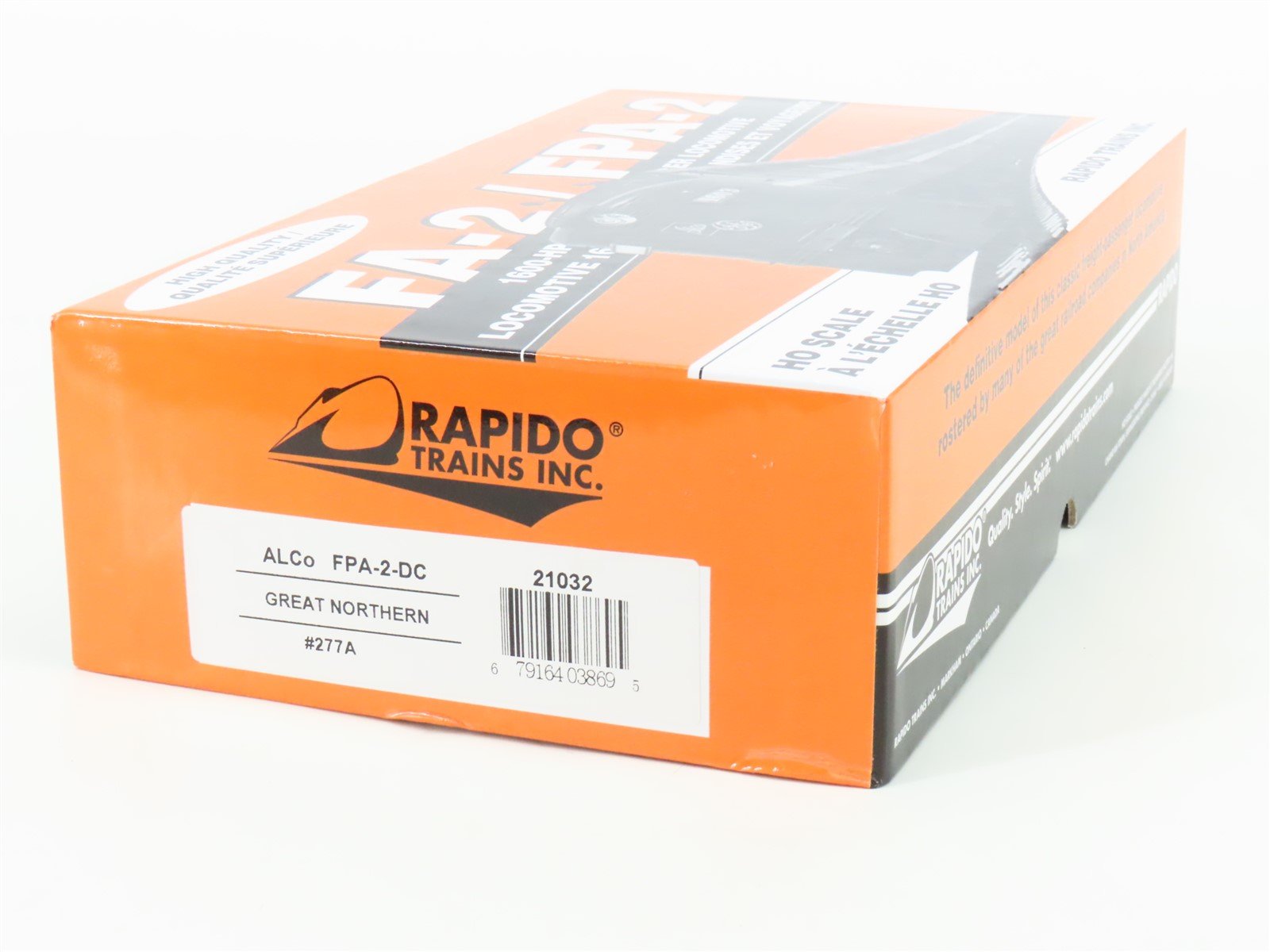 HO Scale Rapido 21032 GN Great Northern FPA-2 Diesel Locomotive #277A