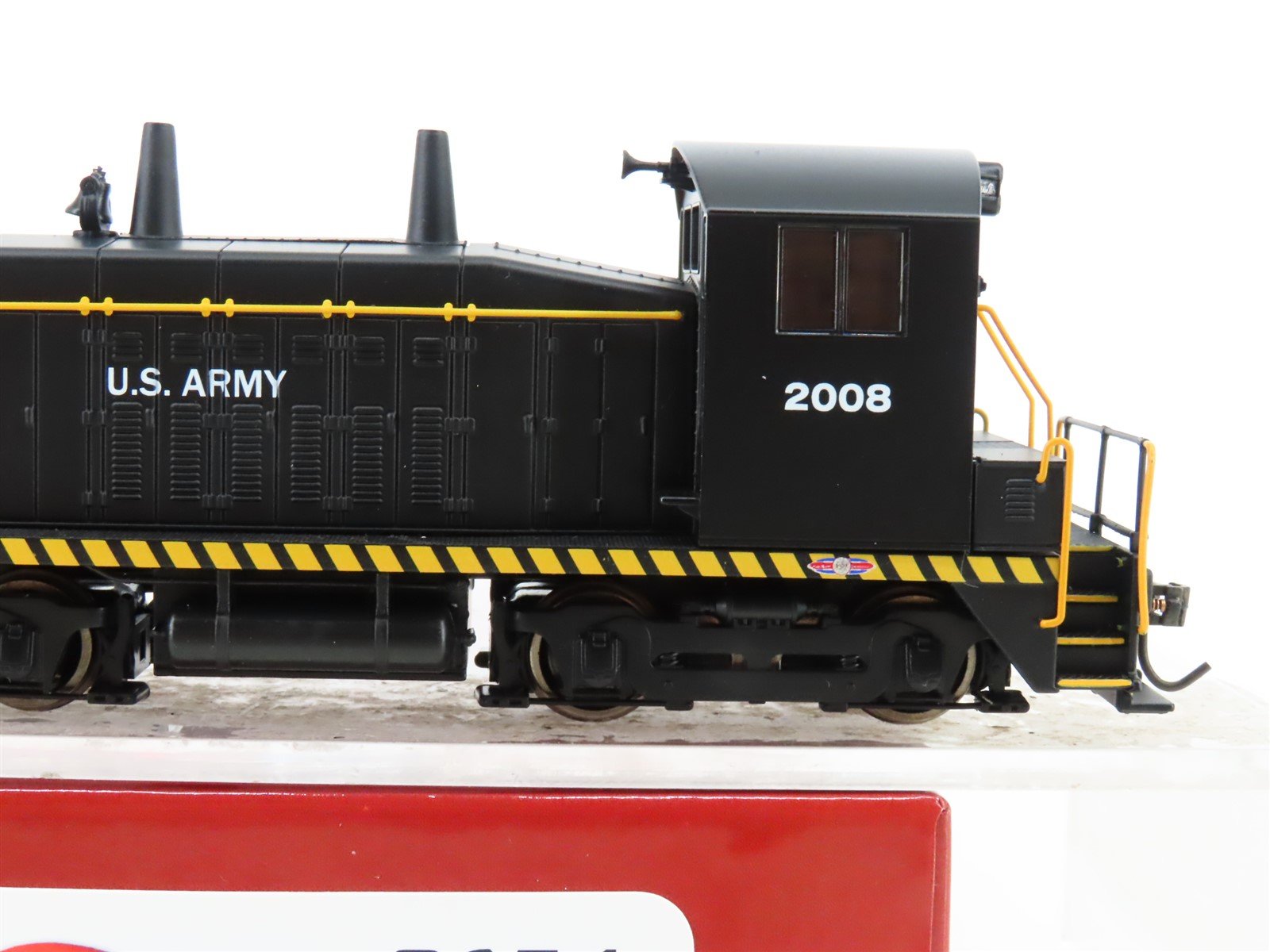 HO Scale Broadway Limited BLI 2654 US Army SW7 Diesel Loco #2008 wDCC & Sound