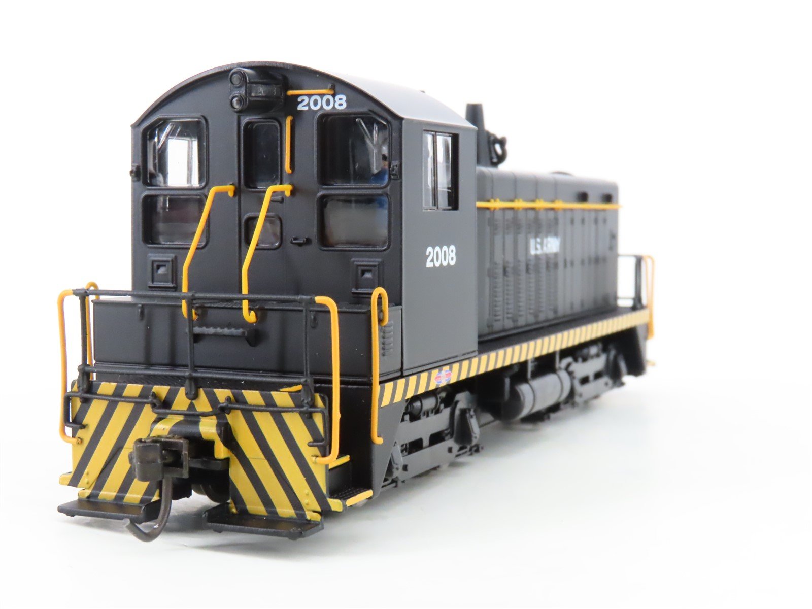 HO Scale Broadway Limited BLI 2654 US Army SW7 Diesel Loco #2008 wDCC & Sound