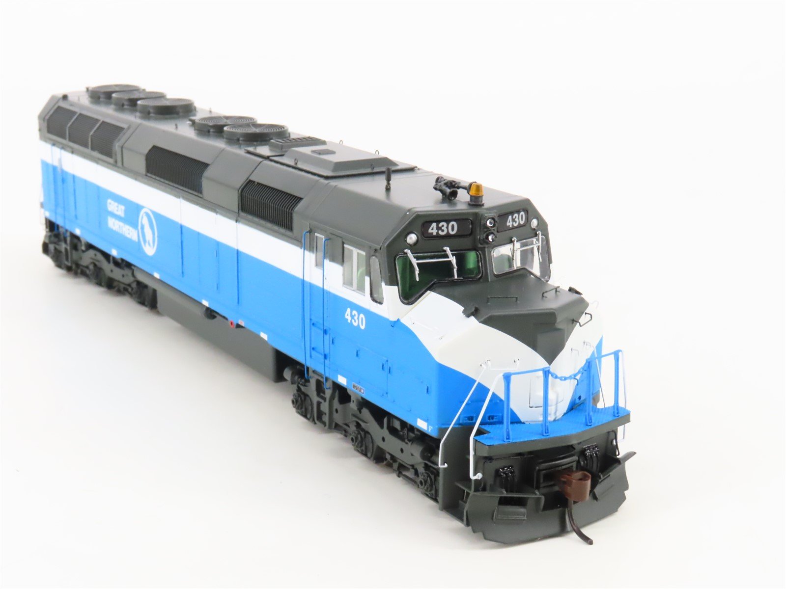 HO Scale Athearn Genesis G67606 GN Big Sky Blue F45 Diesel #430 w/ DCC & Sound