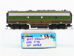 HO Scale Athearn NP Northern Pacific F7B Diesel Locomotive #6508B UNPOWERED
