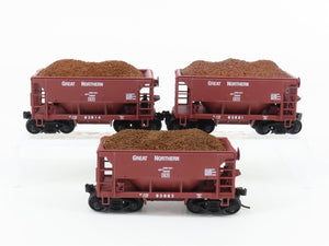 HO Scale Walthers 932-4452 GN Great Northern Railway Ore Cars w/ Loads Set of 3
