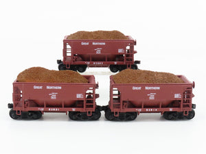 HO Scale Walthers 932-4452 GN Great Northern Railway Ore Cars w/ Loads Set of 3