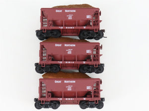 HO Scale Walthers 932-4452 GN Great Northern Railway Ore Cars w/ Loads Set of 3
