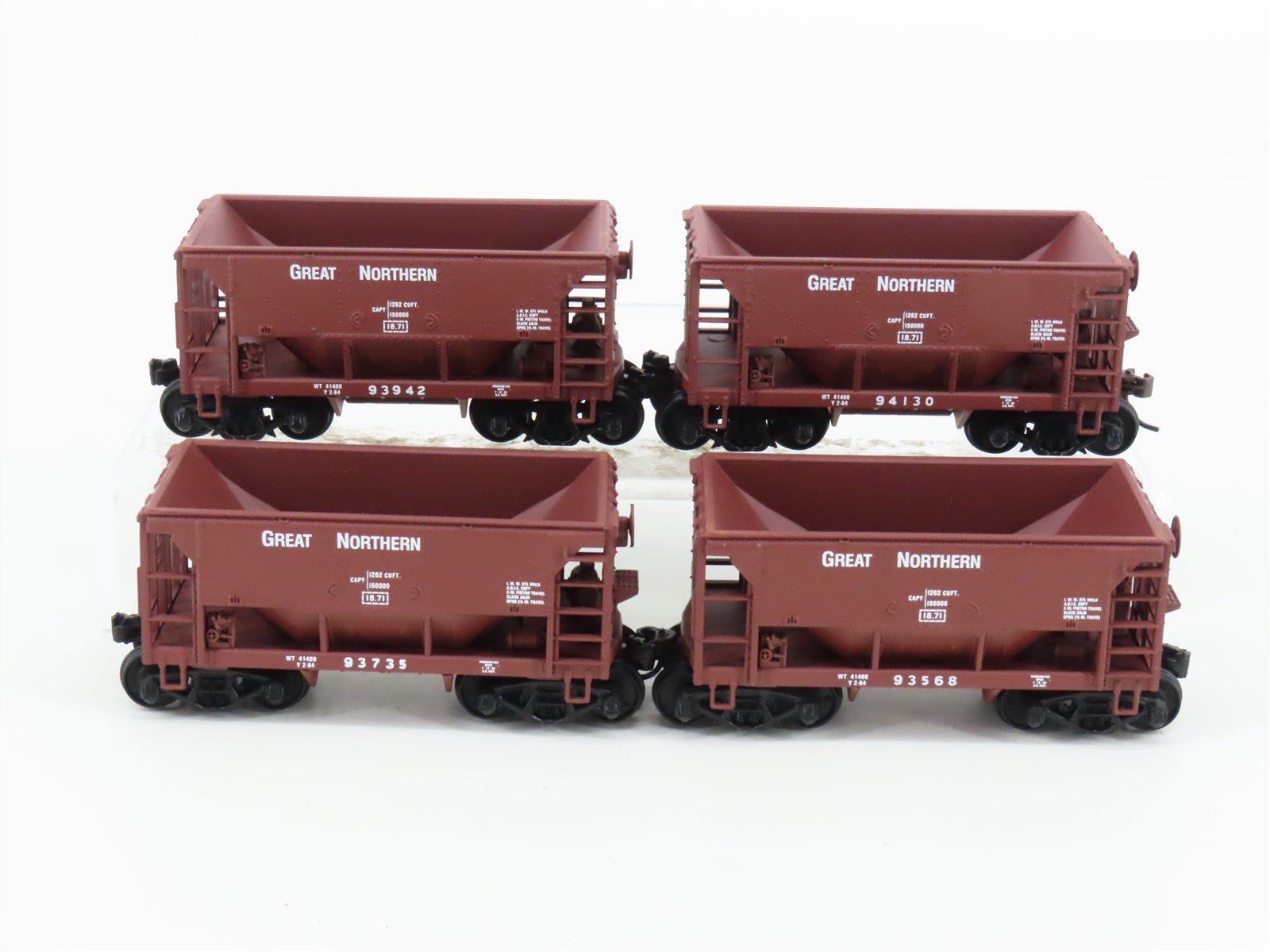 HO Scale Walthers 932-4402 GN Great Northern Railway Ore Cars Set of 4