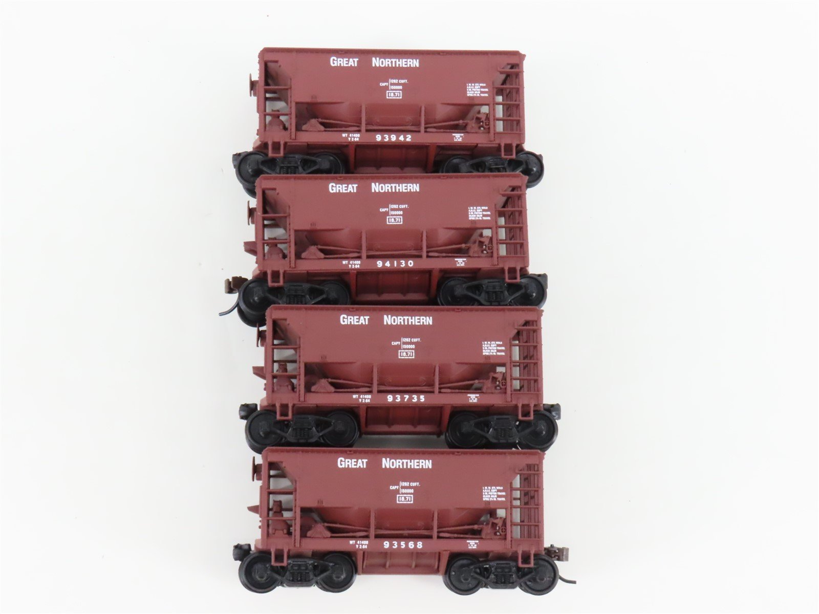 HO Scale Walthers 932-4402 GN Great Northern Railway Ore Cars Set of 4