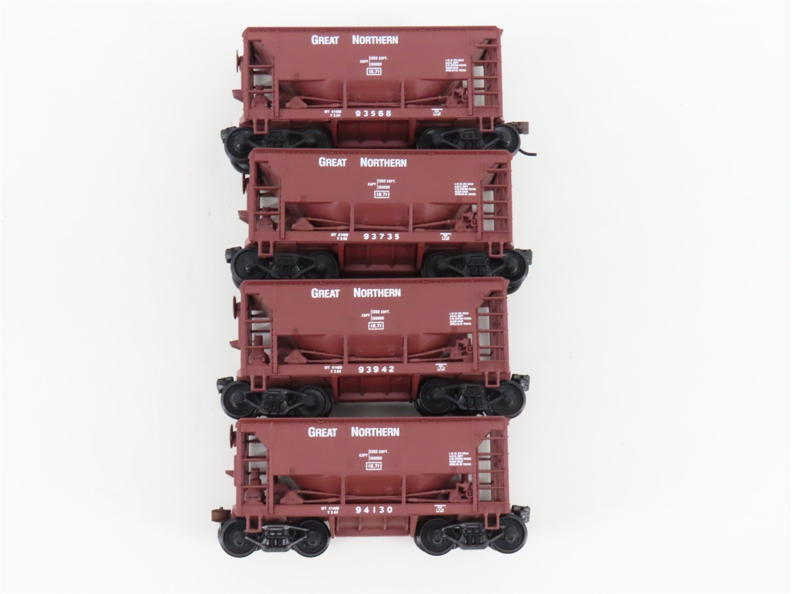HO Scale Walthers 932-4402 GN Great Northern Railway Ore Cars Set of 4