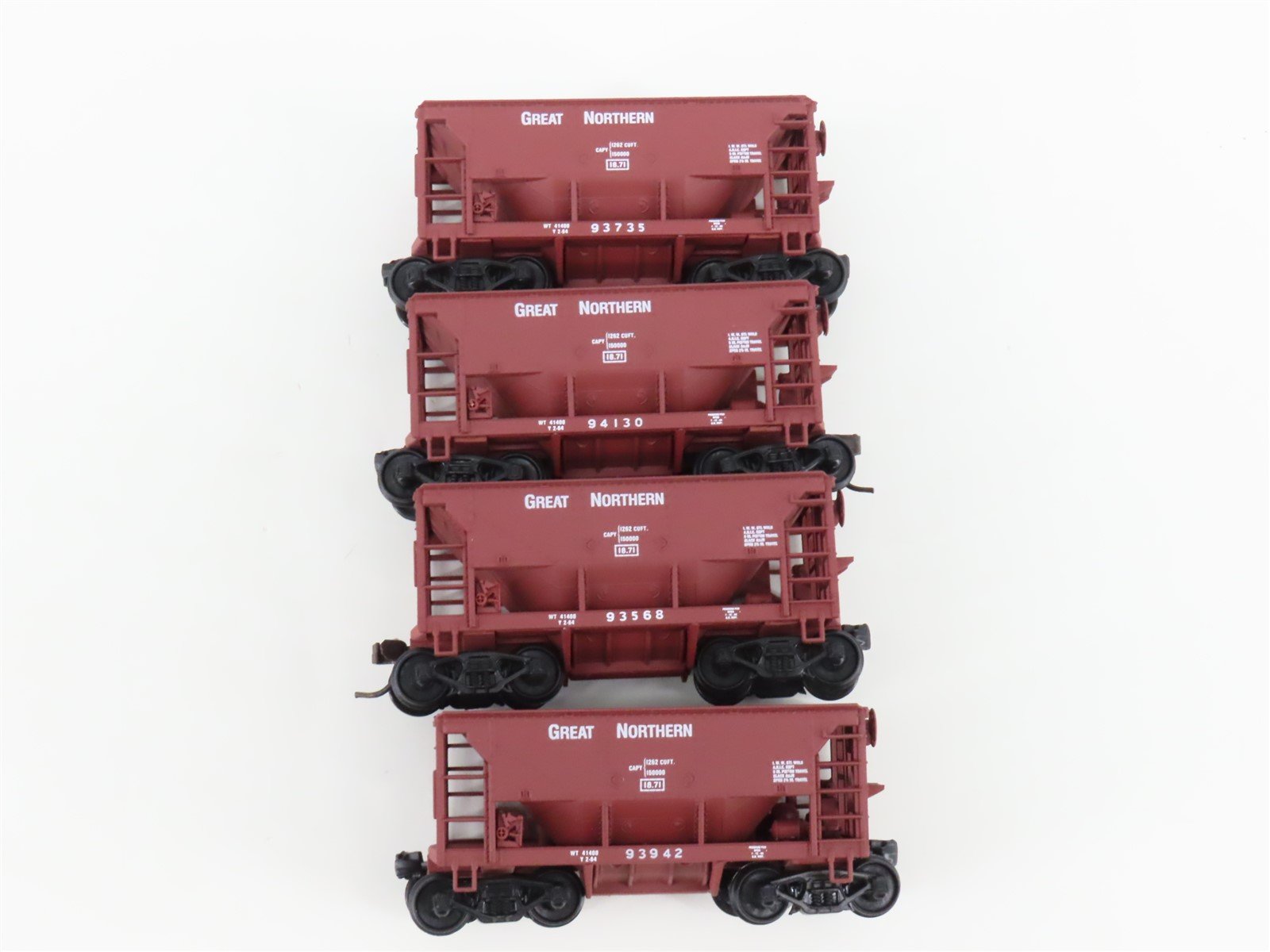 HO Scale Walthers 932-4402 GN Great Northern Railway Ore Cars Set of 4