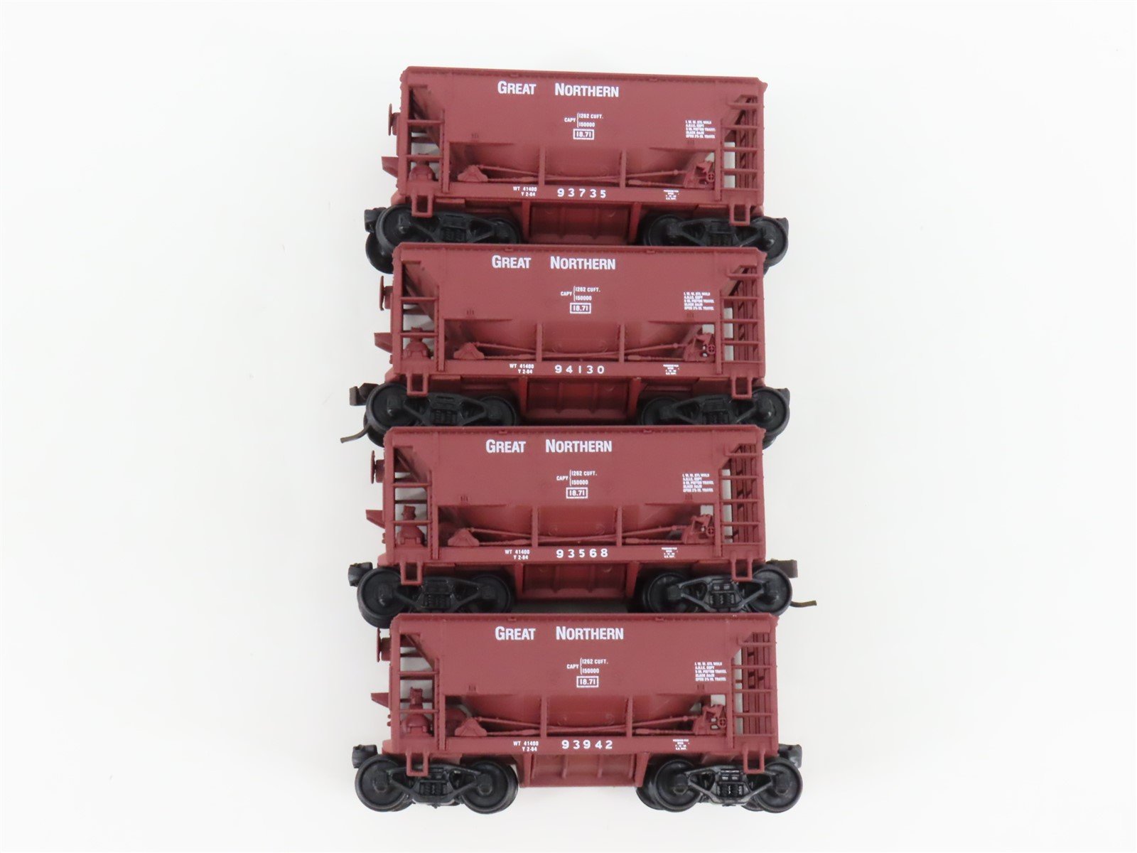 HO Scale Walthers 932-4402 GN Great Northern Railway Ore Cars Set of 4