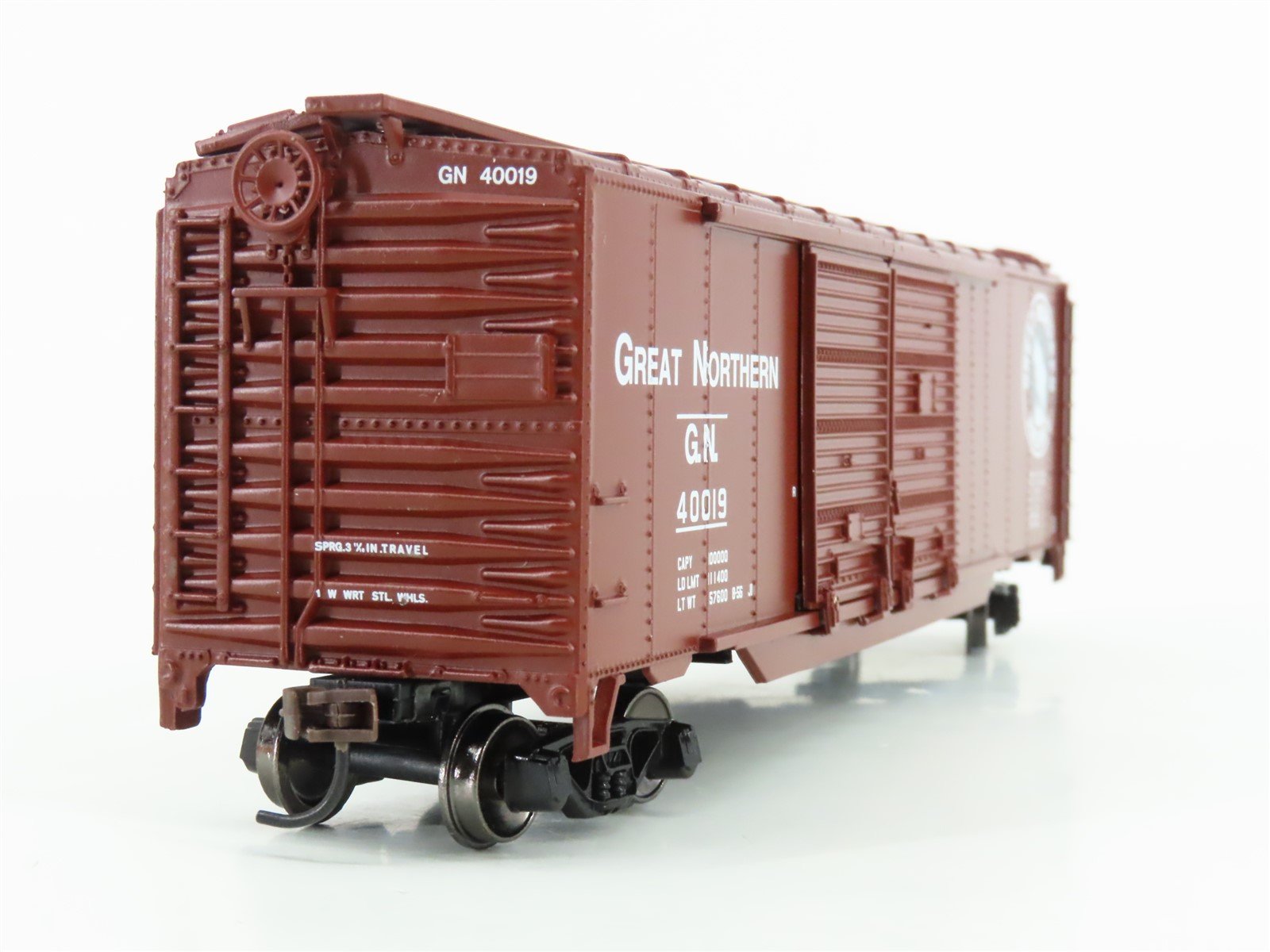 HO Scale Athearn 140-92459 GN Great Northern 50' Double Door Box Car #40019