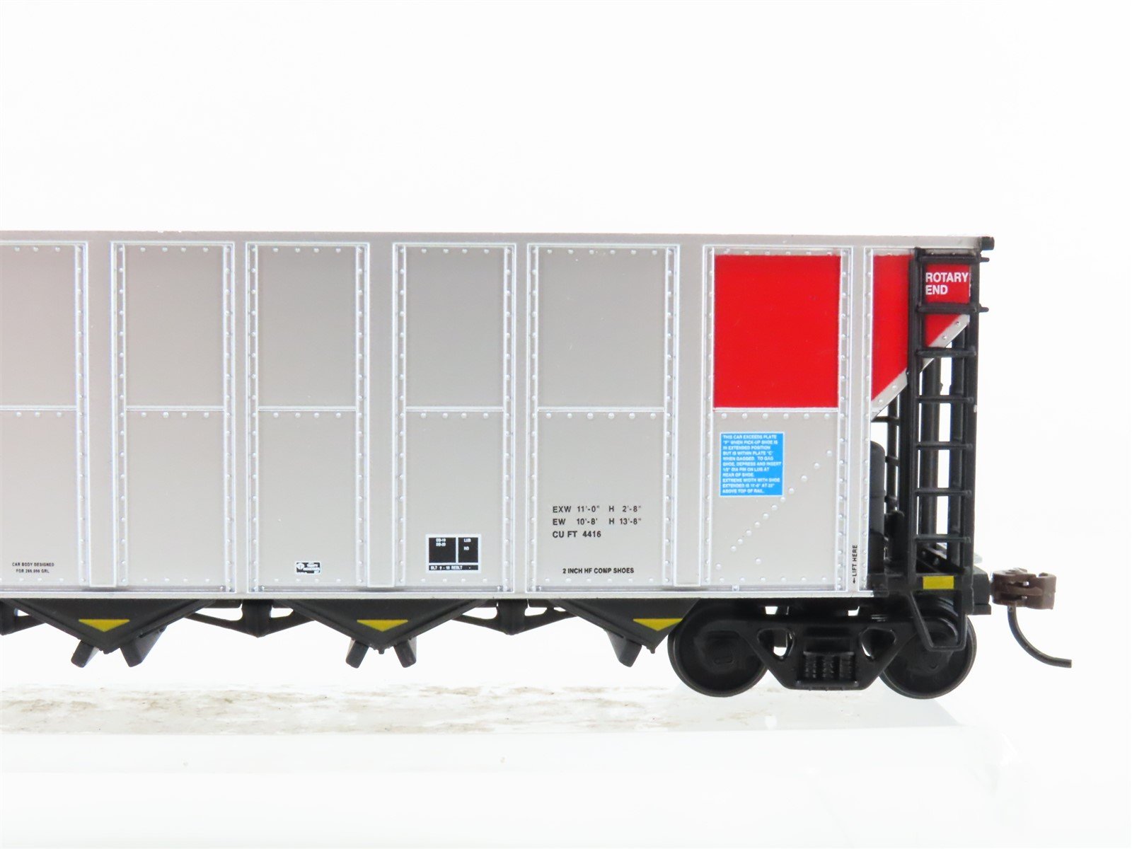 HO Scale Walthers 932-7805 NSPX Northern States Power 5-Bay Coal Hopper #95136