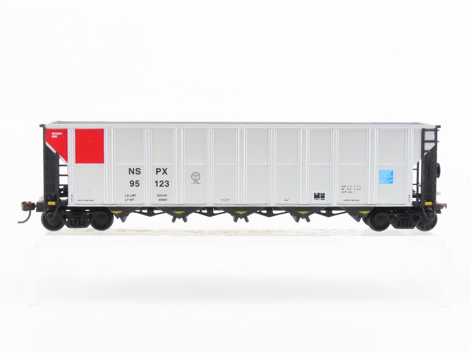 HO Scale Walthers 932-7813 NSPX Northern States Power 5-Bay Coal Hopper #95123