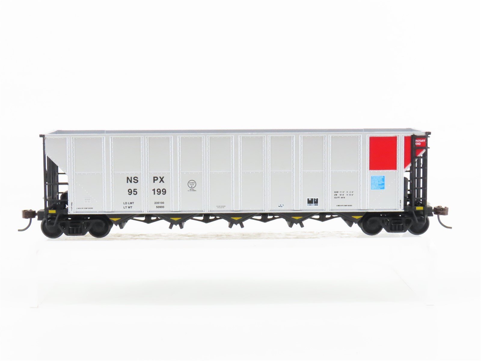 HO Scale Walthers 932-7813 NSPX Northern States Power 5-Bay Coal Hopper #95199