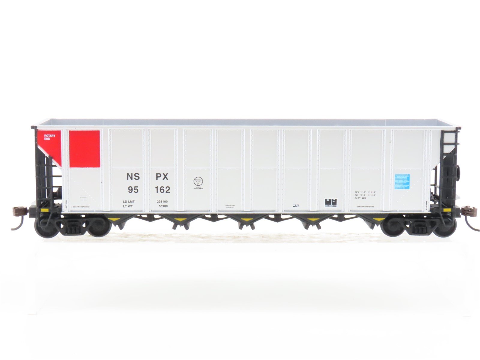 HO Scale Walthers 932-7813 NSPX Northern States Power 5-Bay Coal Hopper #95162