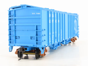 HO Scale Walthers 932-3669 GN Big Sky Blue 50' 2-Bay Airslide Hopper #71664