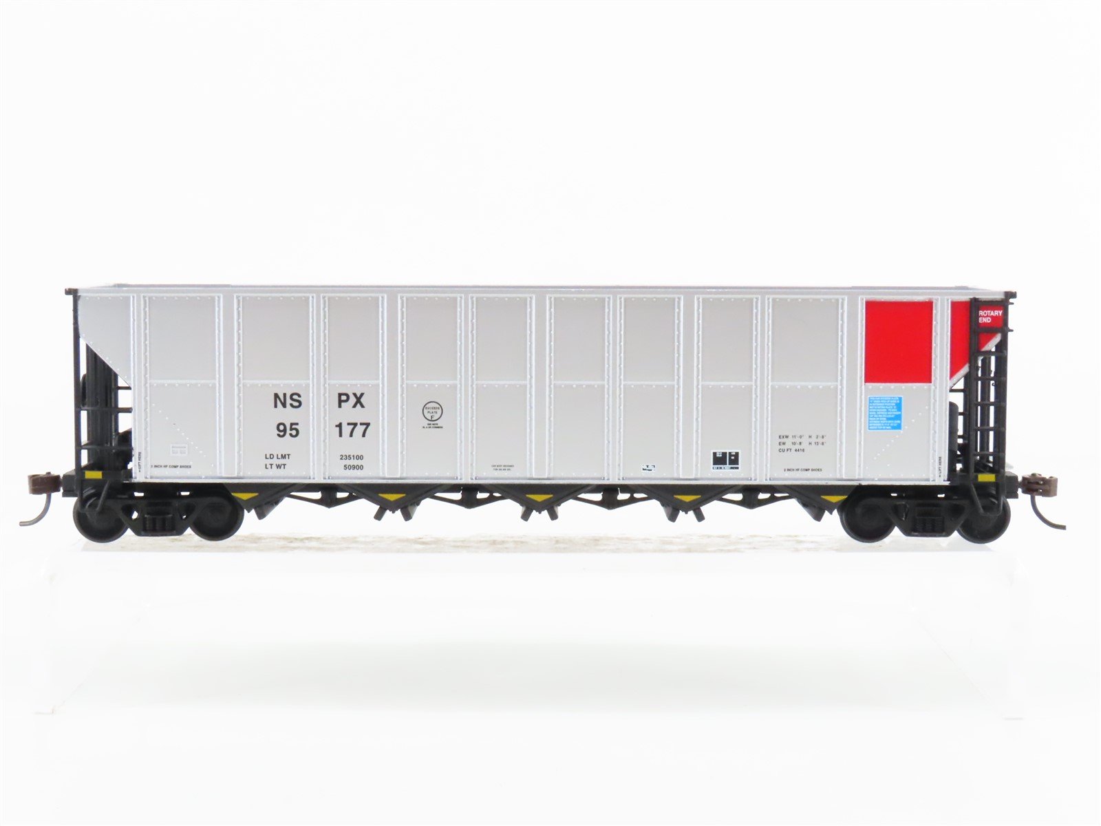 HO Scale Walthers 932-7805 NSPX Northern States Power 5-Bay Coal Hopper #95177