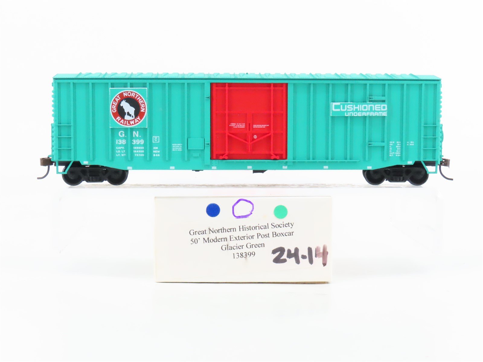 HO Scale Accurail GN Great Northern Historical Society 50' Box Car #138399
