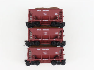 HO Scale Walthers 932-4452 GN Great Northern Ore Cars w/ Loads Set of 3