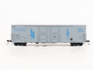HO Details West BC501 USLX Bend Millwork Company Double Plug Door Box Car #11492
