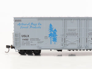 HO Details West BC501 USLX Bend Millwork Company Double Plug Door Box Car #11492