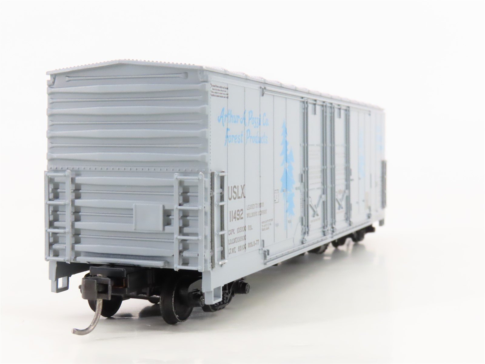 HO Details West BC501 USLX Bend Millwork Company Double Plug Door Box Car #11492