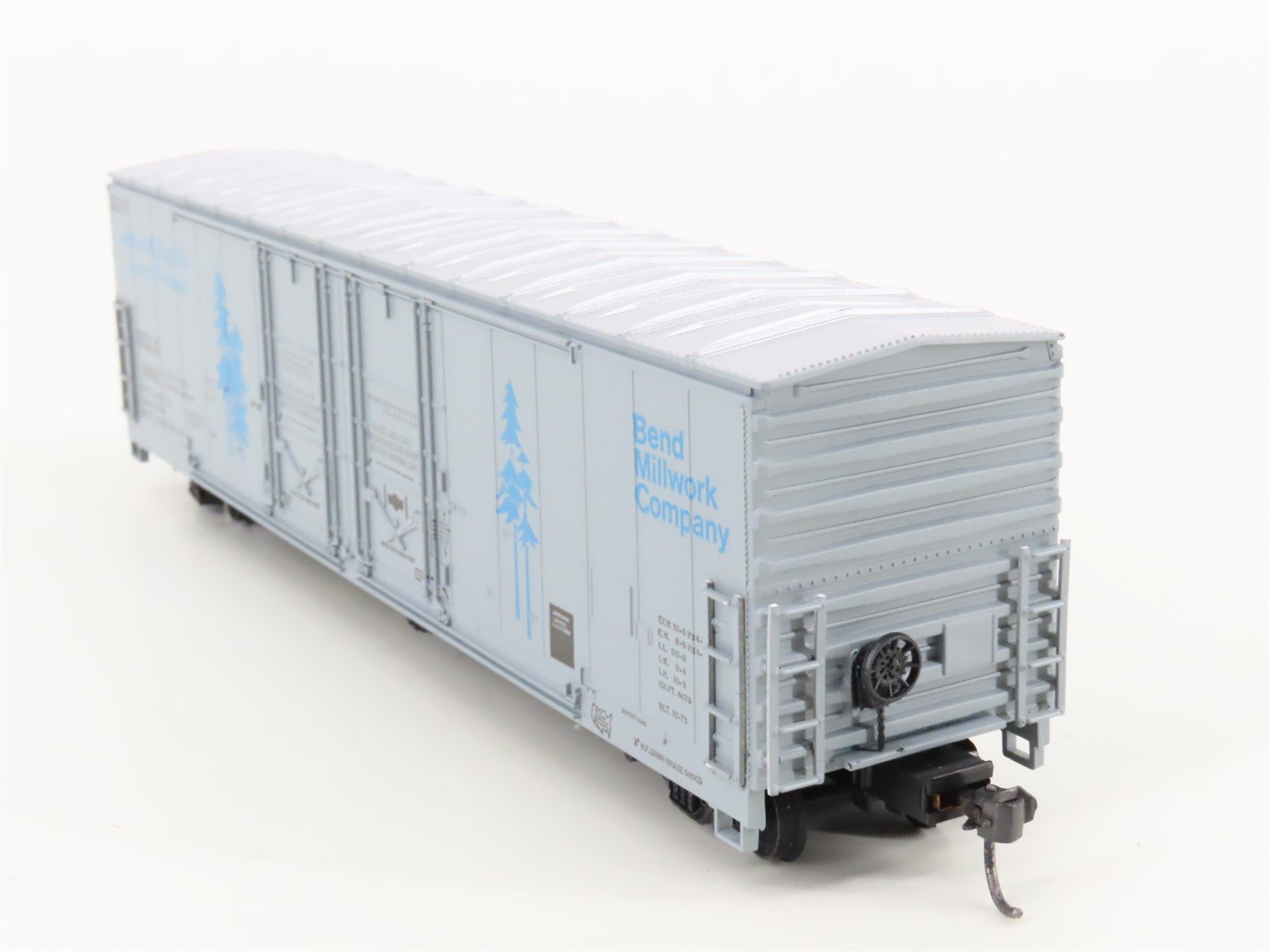 HO Details West BC501 USLX Bend Millwork Company Double Plug Door Box Car #11492