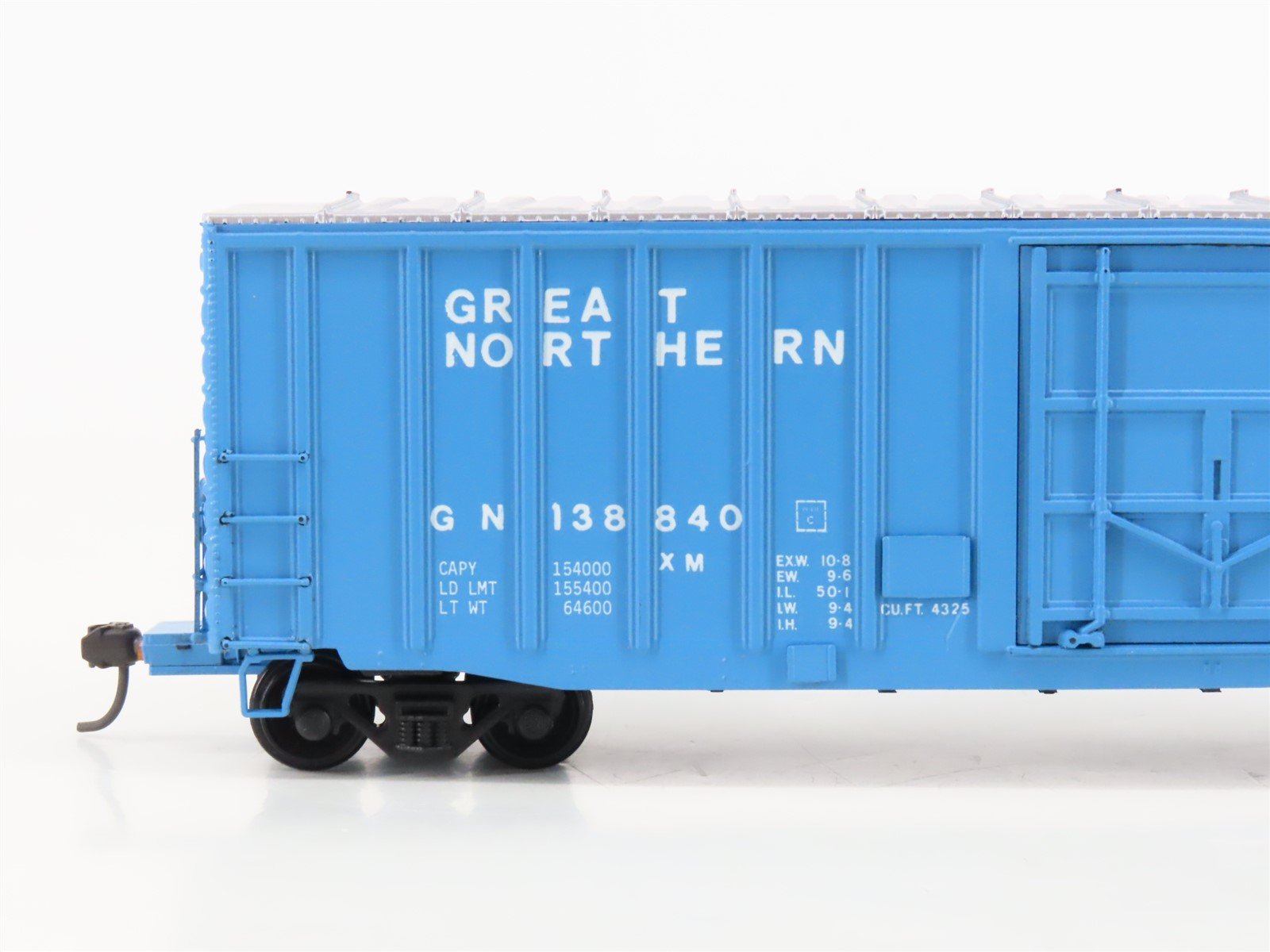 HO Scale McKean Models 809 GN Great Northern Big Sky Blue 50' Box Car #138840