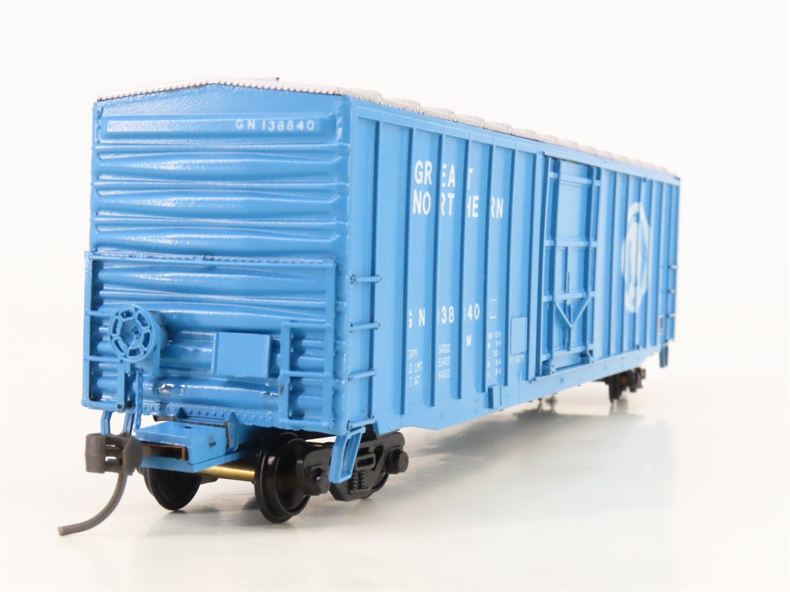 HO Scale McKean Models 809 GN Great Northern Big Sky Blue 50' Box Car #138840