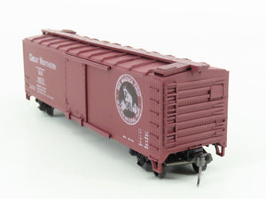 HO Scale Train Miniature 2005 GN Great Northern Railway 40' Wood Box Car #9270