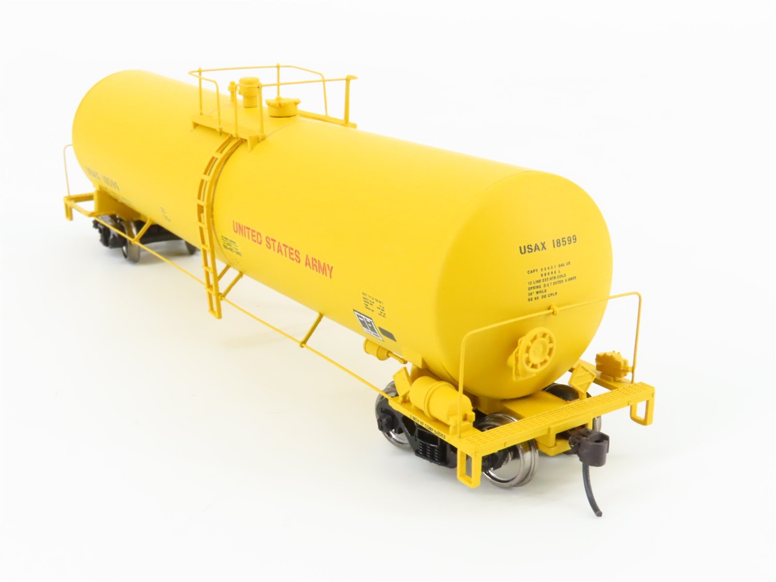 HO Scale Walthers 932-7271 USAX United States Army Tank Car #18599