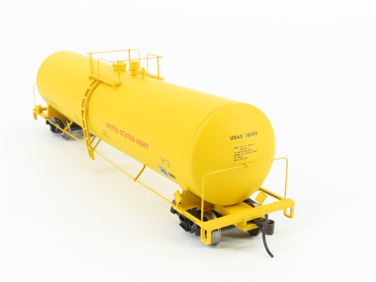 HO Scale Walthers 932-7271 USAX United States Army Tank Car #18599