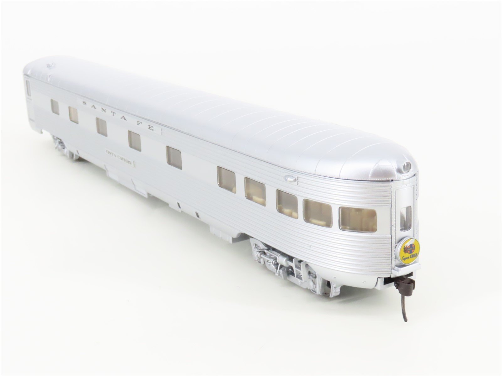 HO Scale Walthers 932-9008 ATSF Santa Fe Obs-Lounge Passenger Car 