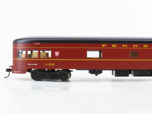 HO Scale Bachmann PRR Pennsylvania P-S Lounge/Obs Passenger Car #1130