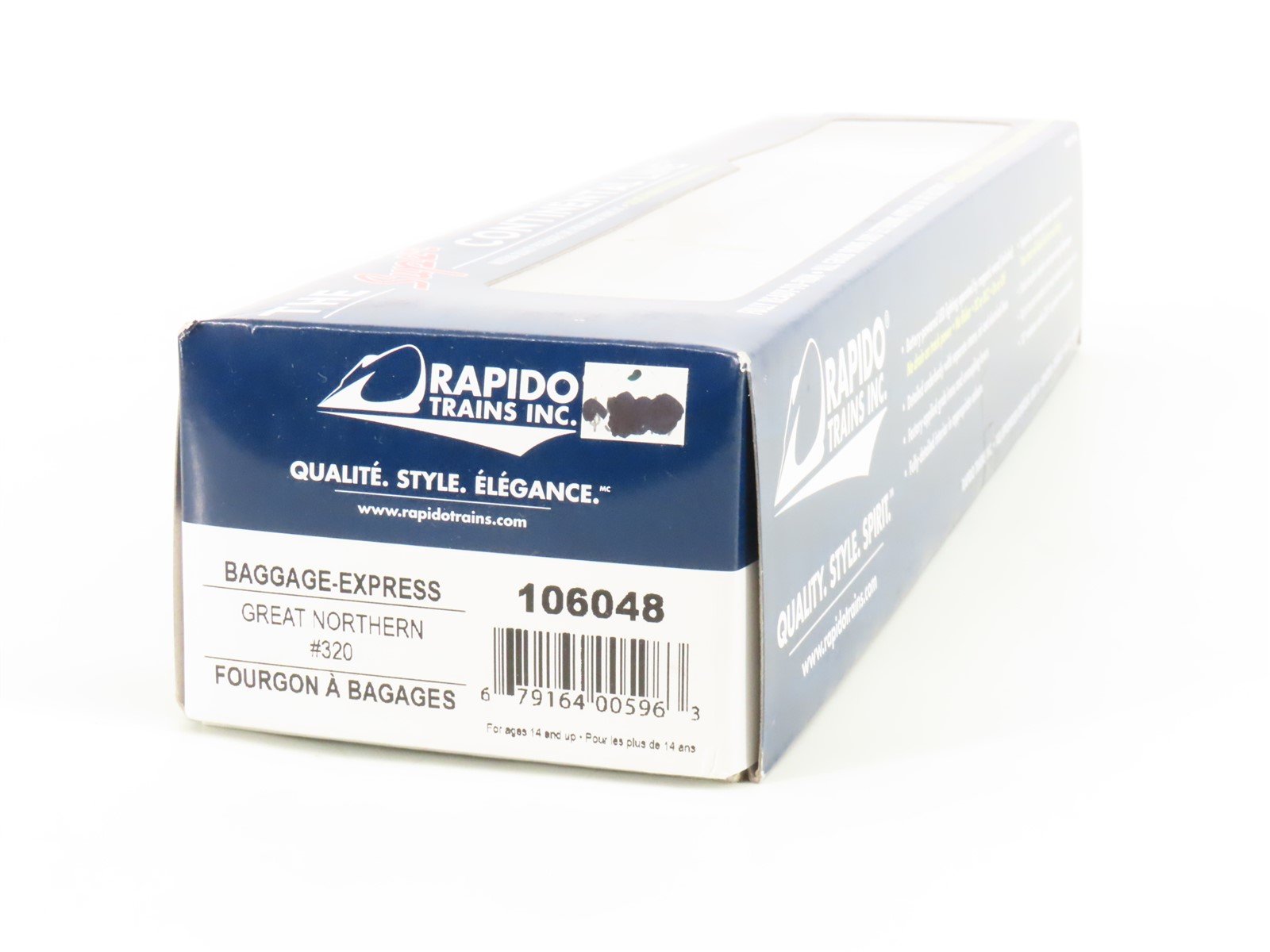 HO Scale Rapido 106048 GN Great Northern Express Baggage Passenger Car #320
