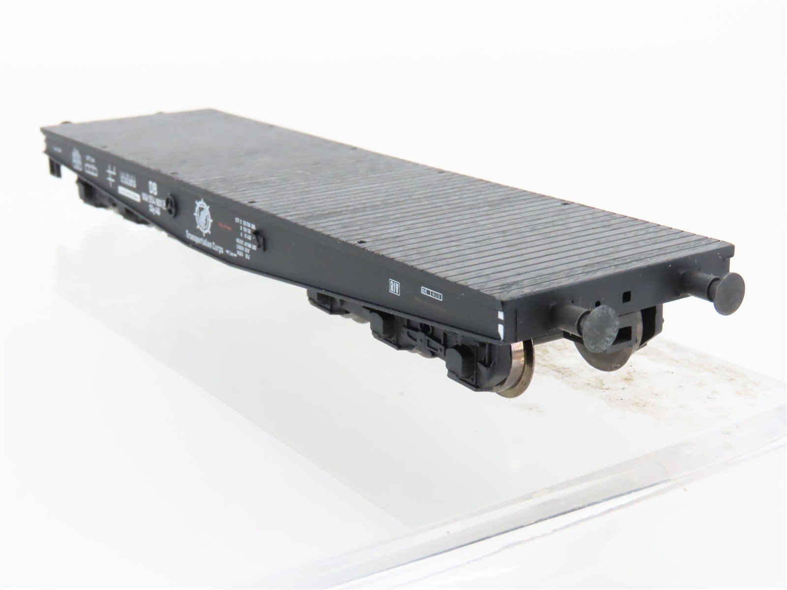 HO Scale Liliput L352000 USTC United States Army Passenger Car w/2 Flat Wagons