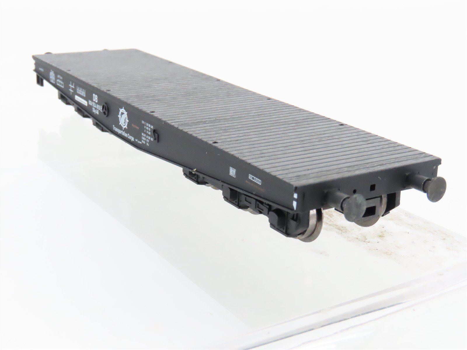 HO Scale Liliput L352000 USTC United States Army Passenger Car w/2 Flat Wagons