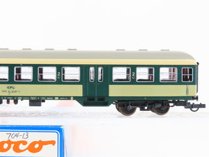 HO Scale Roco 44424 CFL Luxembourg National 2nd Class Coach Passenger Car #460-2