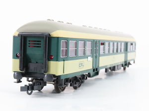 HO Scale Roco 44424 CFL Luxembourg National 2nd Class Coach Passenger Car #460-2