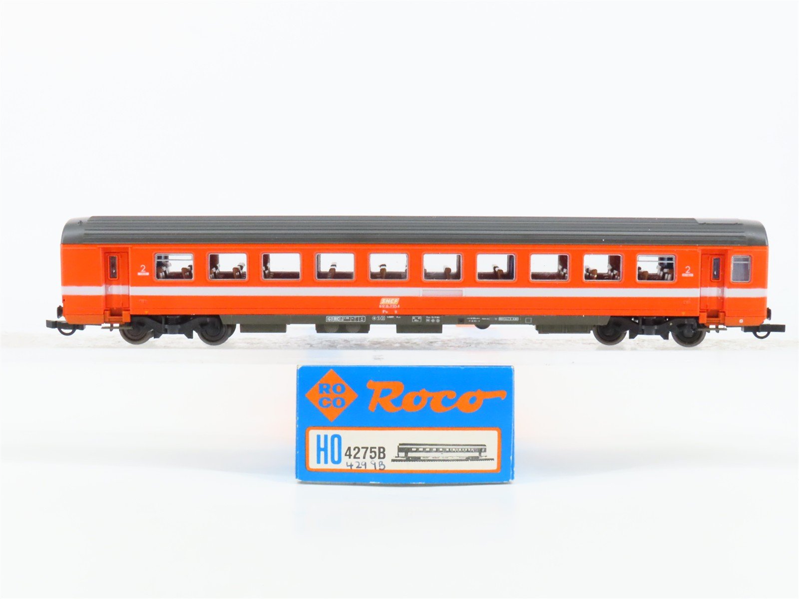 HO Scale Roco 4275B SNCF French National 2nd Class Passenger Car #525-6