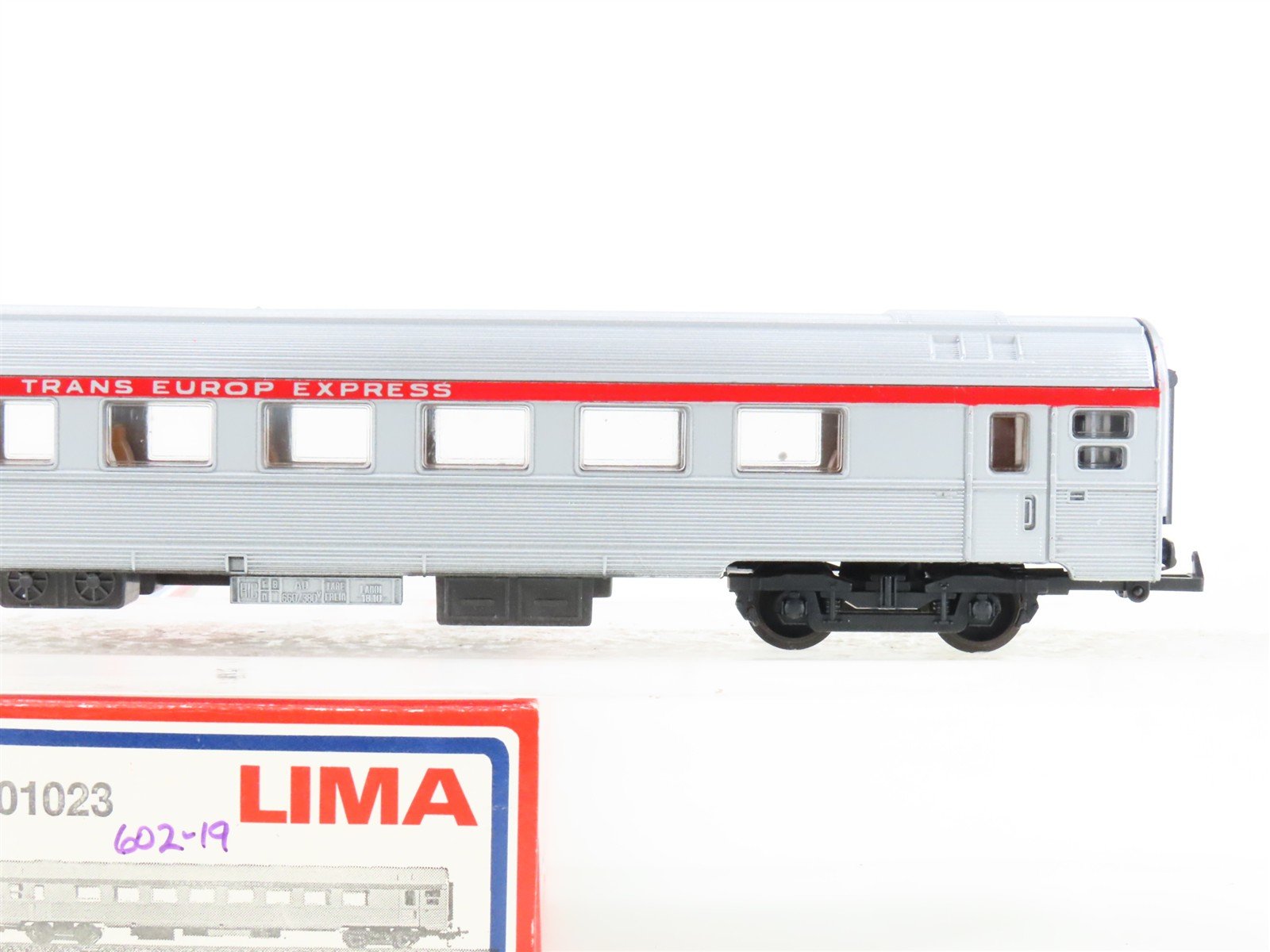 HO Scale Lima 301023 Trans Europ Express Coach Passenger Car