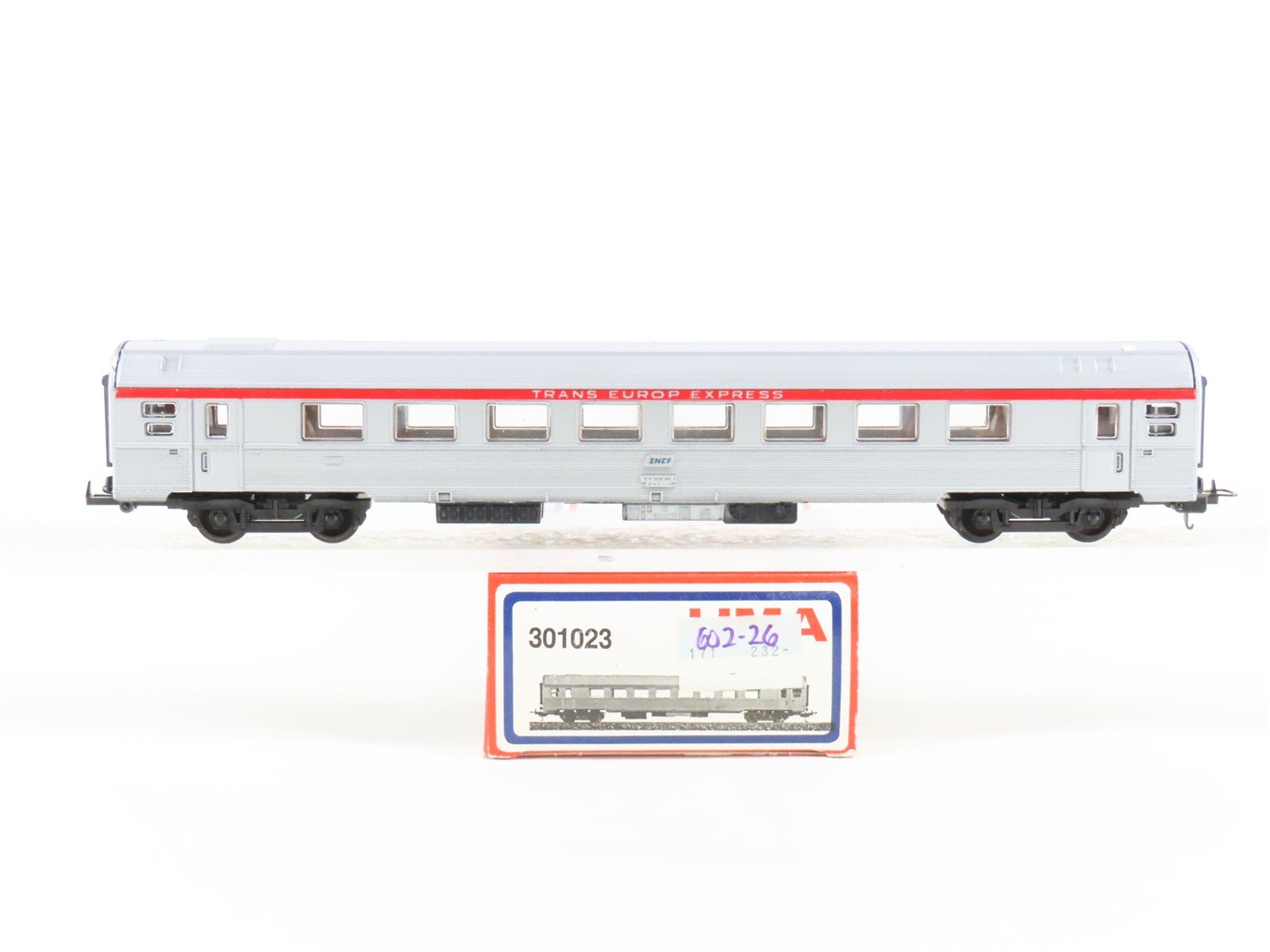 HO Scale Lima 301023 Trans Europ Express Coach Passenger Car