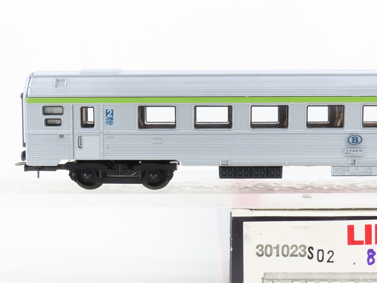 HO Scale Lima 301023 SNCB Belgian National 2nd Class Coach Passenger Car #980-5