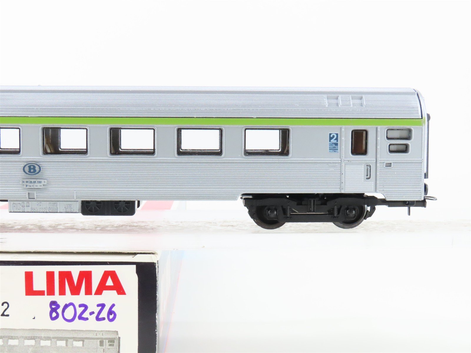 HO Scale Lima 301023 SNCB Belgian National 2nd Class Coach Passenger Car #980-5