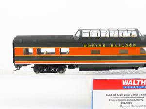 HO Scale Walthers 932-9093 GN Empire Builder Vista Dome Coach Passenger Car
